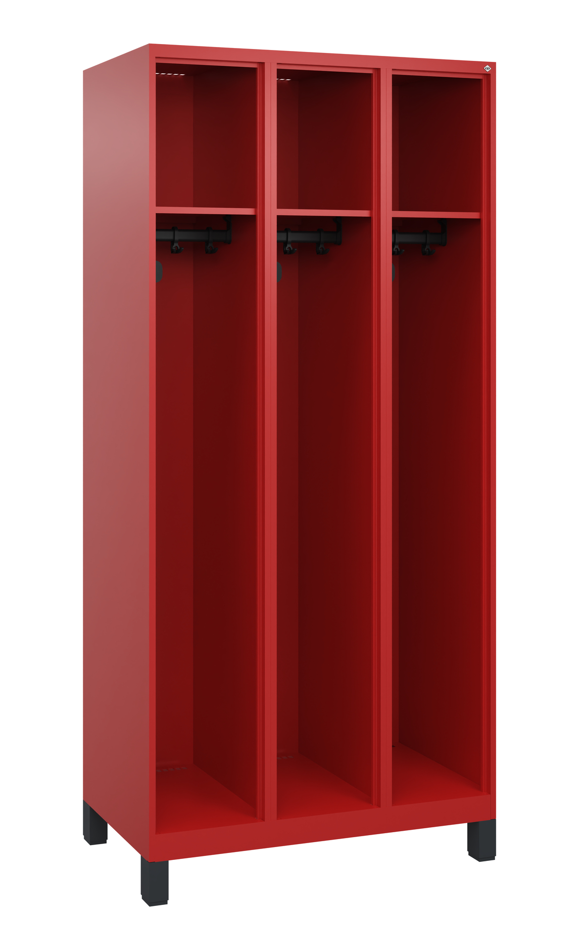C+P Feuerwehrspind Expert, 3 Abteile, 1850x900x500