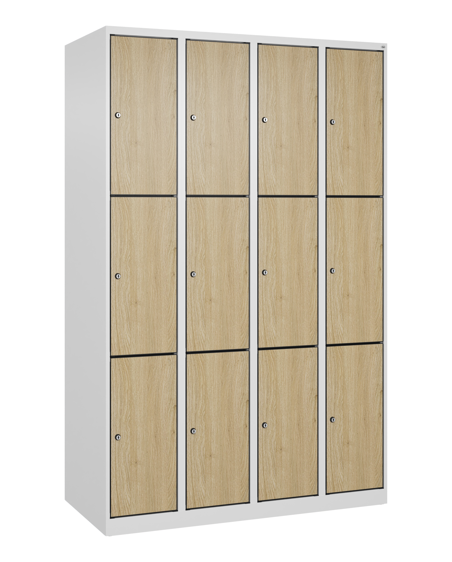 C+P Schlie�fachschrank Evolo PLUS, 12 F�cher, 1850x1200x500mm