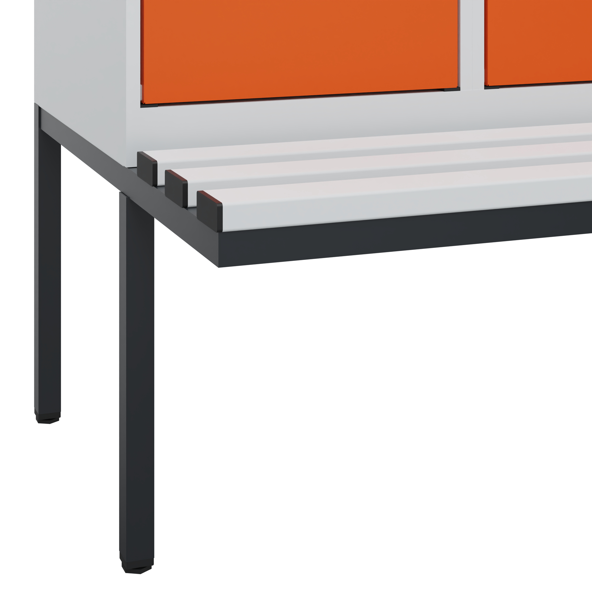 C+P Spind Evolo PLUS, Bank, 3 Abteile, 2120x1200x8