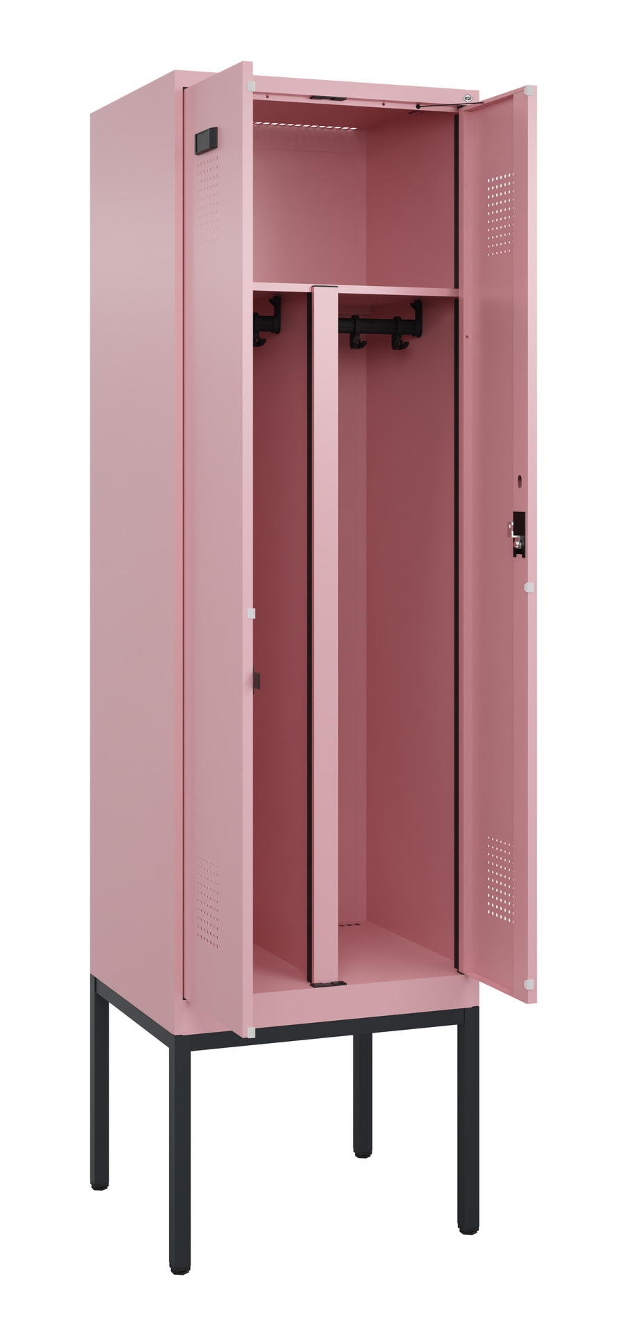 C+P PSA Doppel-Spind Evolo PLUS, Gestell, 2 Abteil