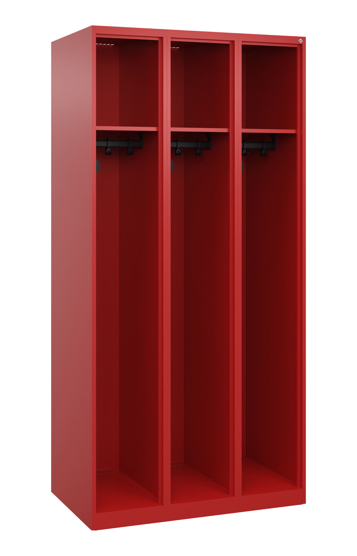 C+P Feuerwehrspind Expert, 3 Abteile, 1850x900x500