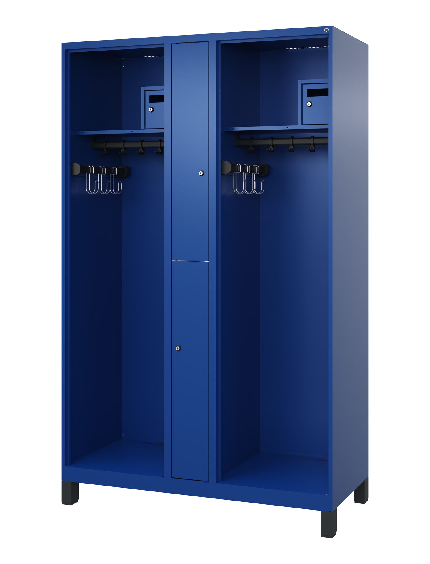 C+P Feuerwehrspind Maxi, 2 Fächer, 1850x1200x500mm