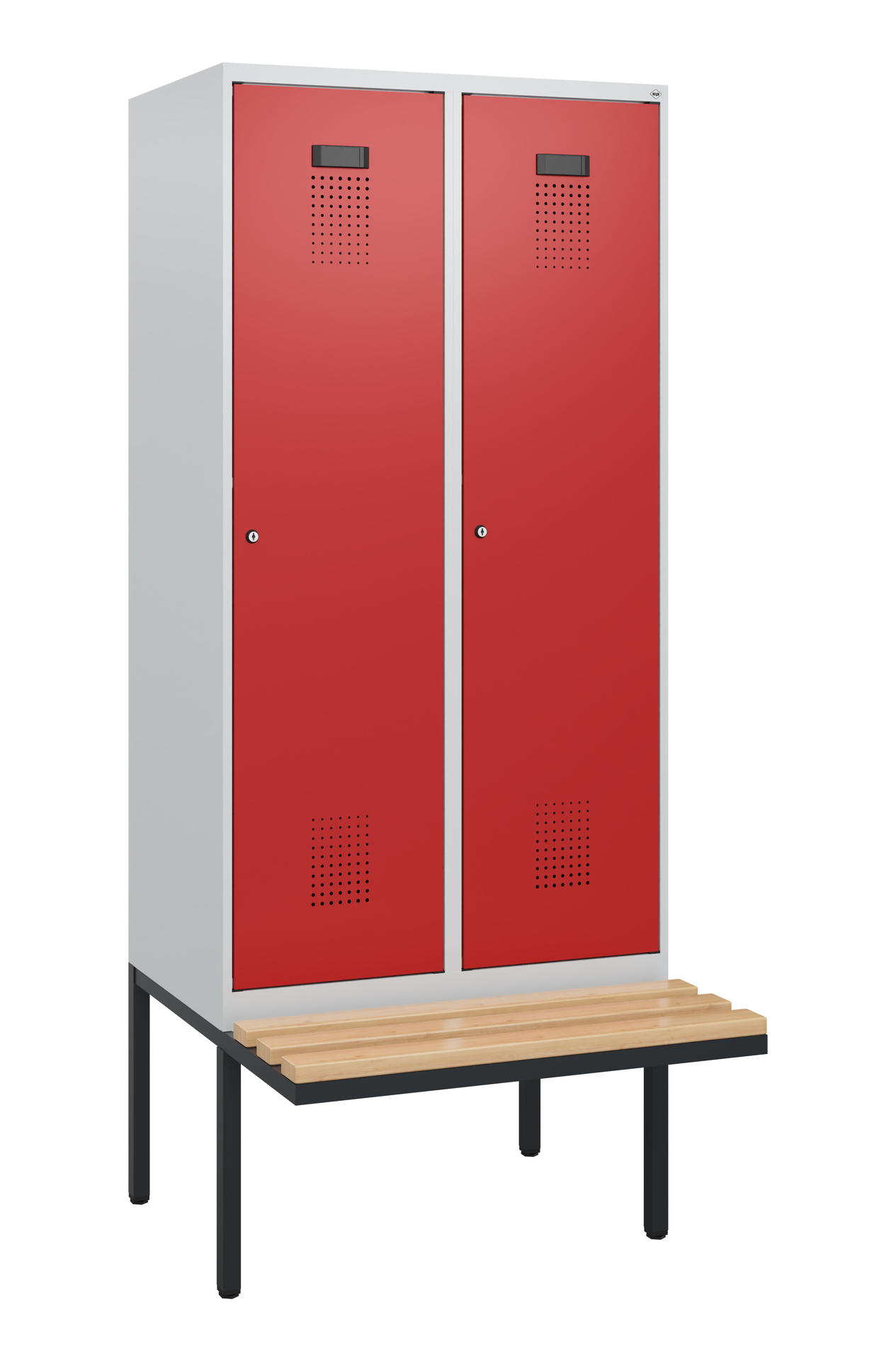 C+P Spind Evolo PLUS, Bank, 2 Abteile, 1950x800x81