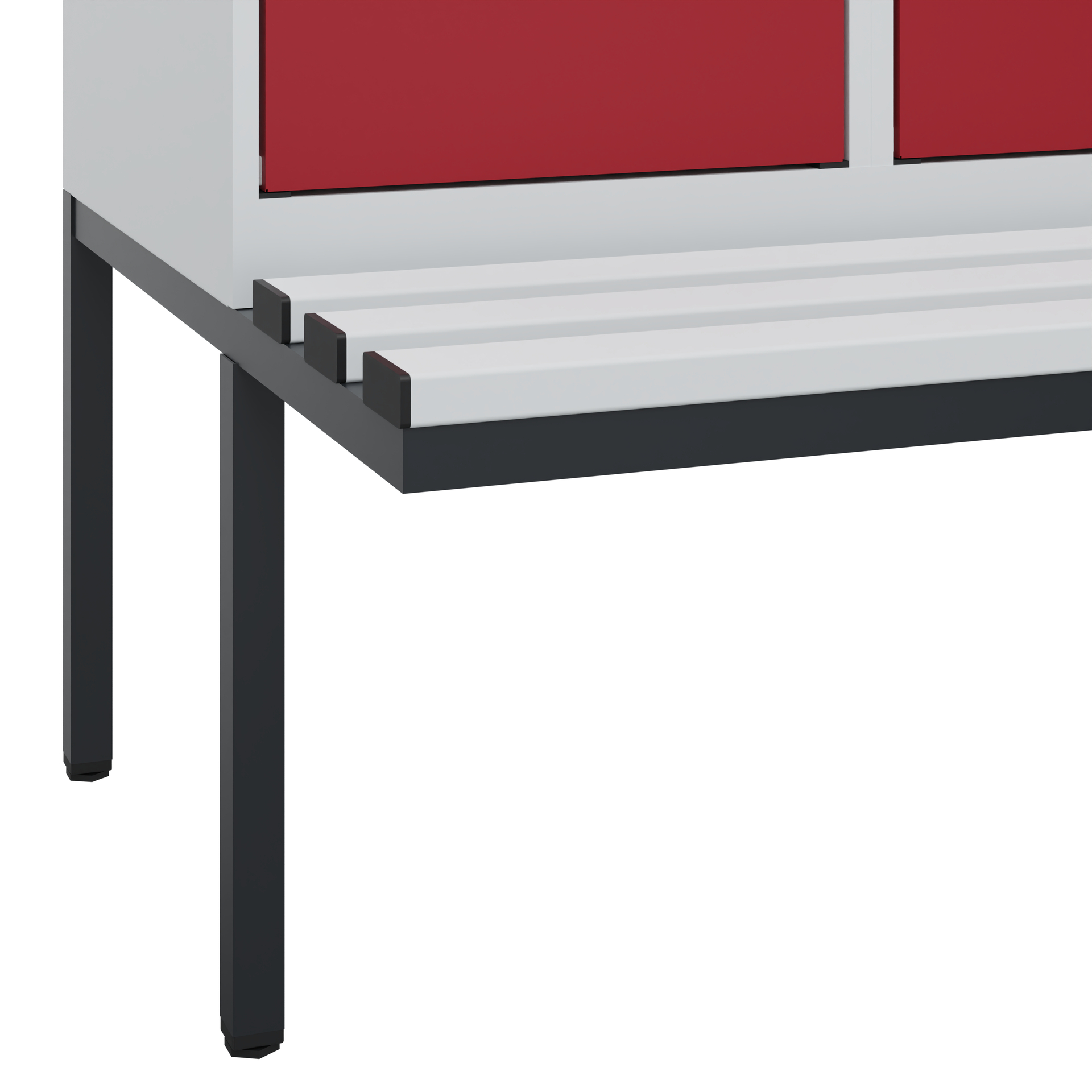 C+P Spind Evolo PLUS, Bank, 3 Abteile, 1950x1200x8