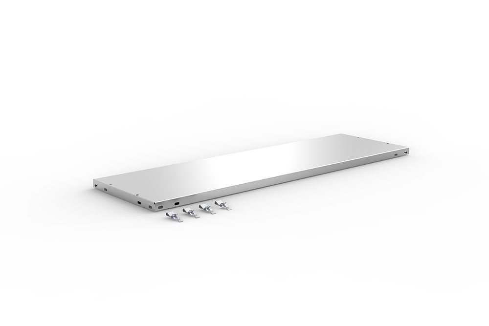 C+P Boltless file shelving systems, upper cover shelf