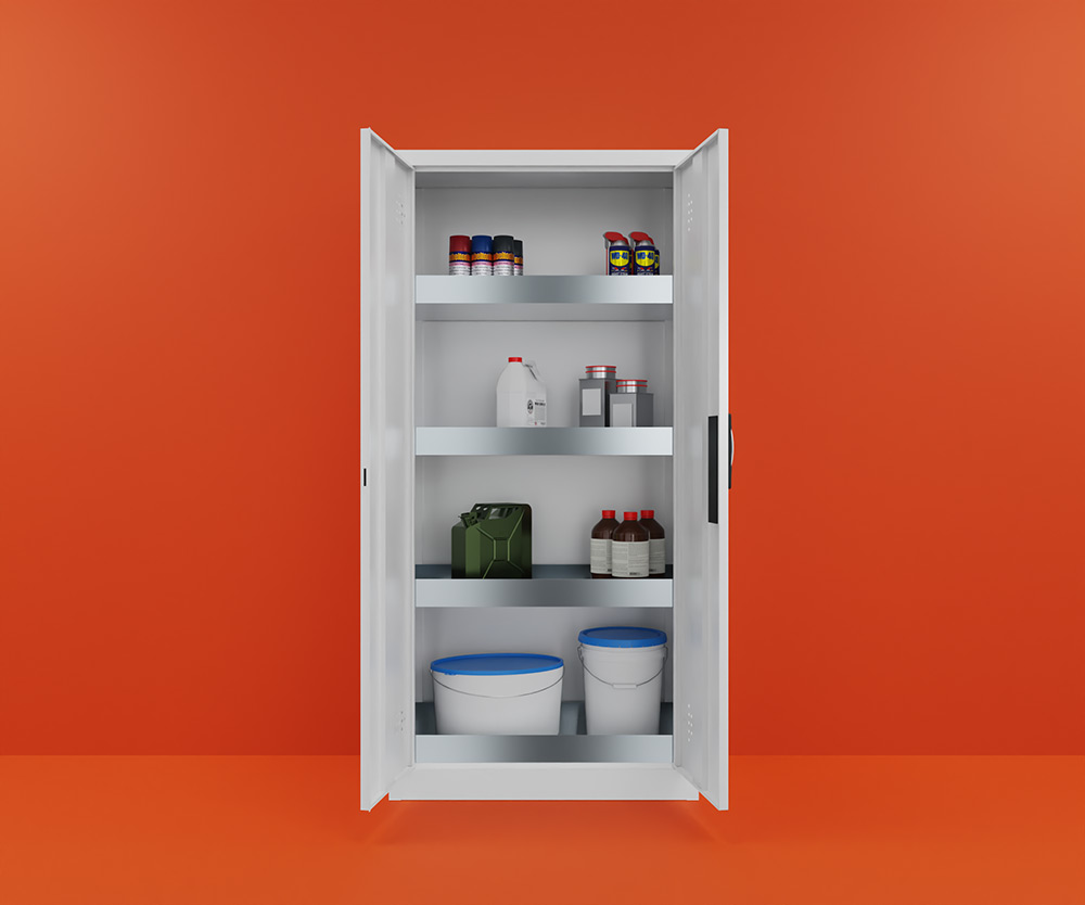 Hazardous substance cabinets