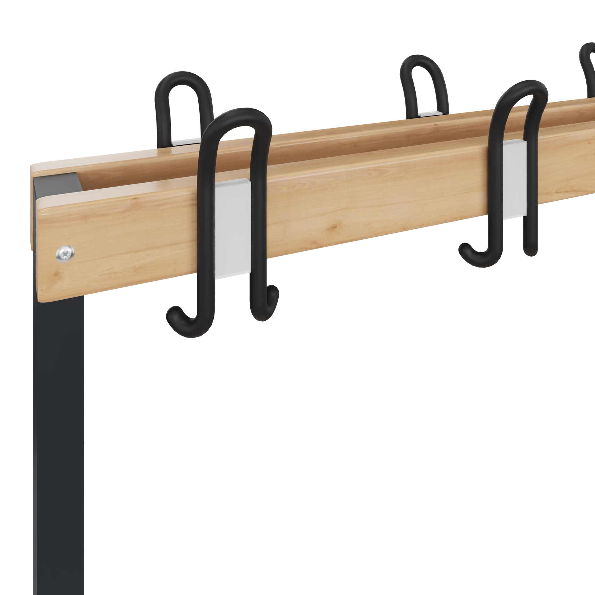C+P Garderobenbank Solid, 1716x2000x770mm, 7021/Buche