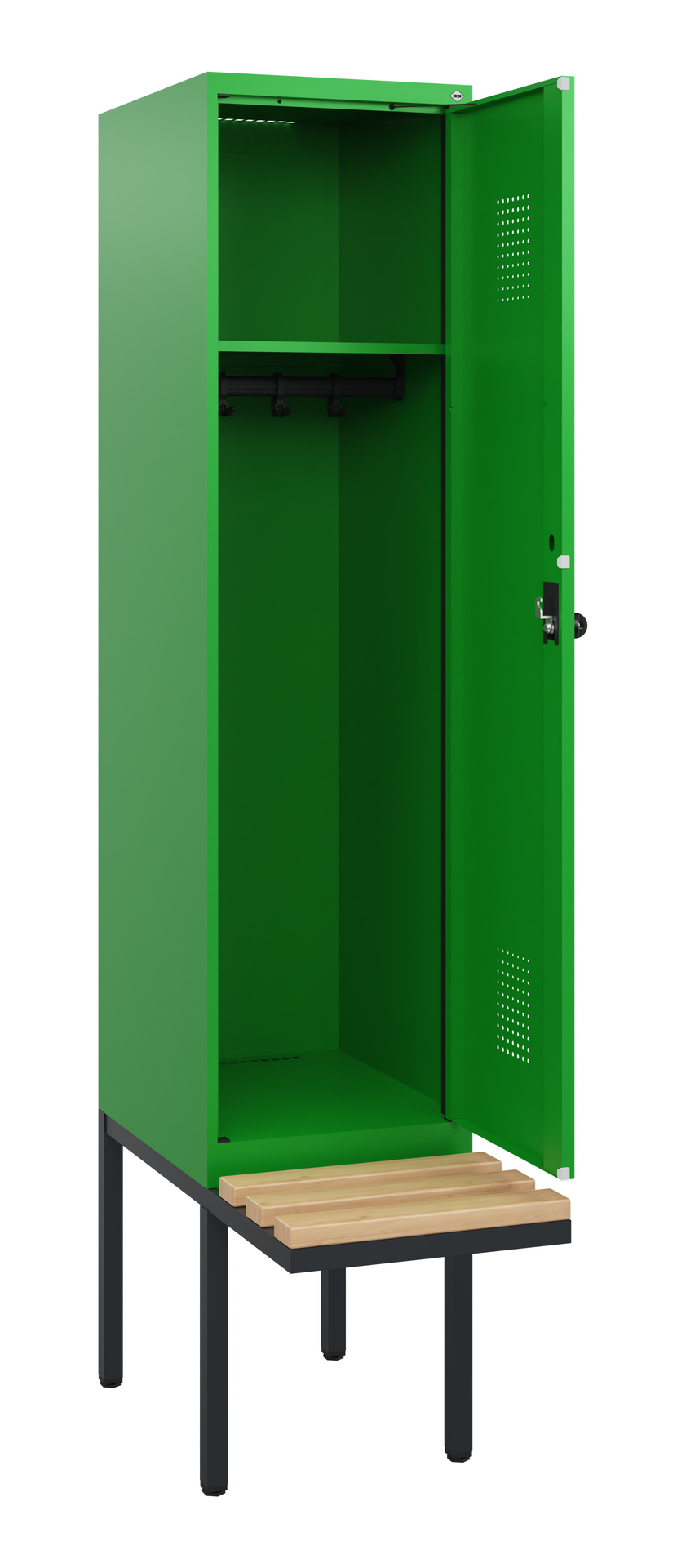 C+P Spind Evolo PLUS, Bank, 1 Abteil, 1950x400x815