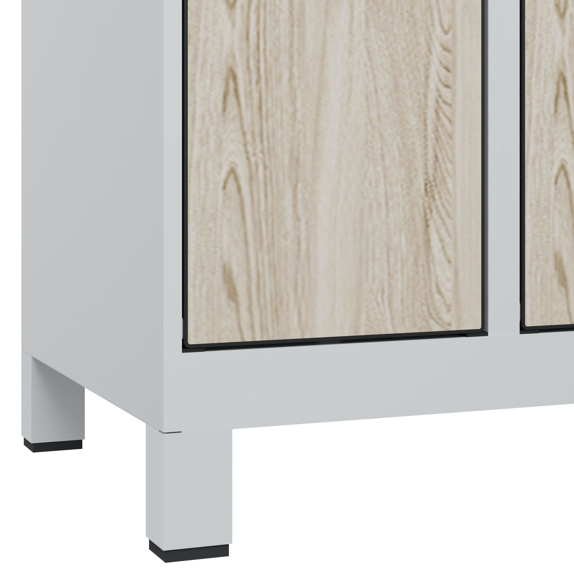 C+P Schlie�fachschrank Evolo PLUS, F��e, 3 F�cher, 1950x300x500mm