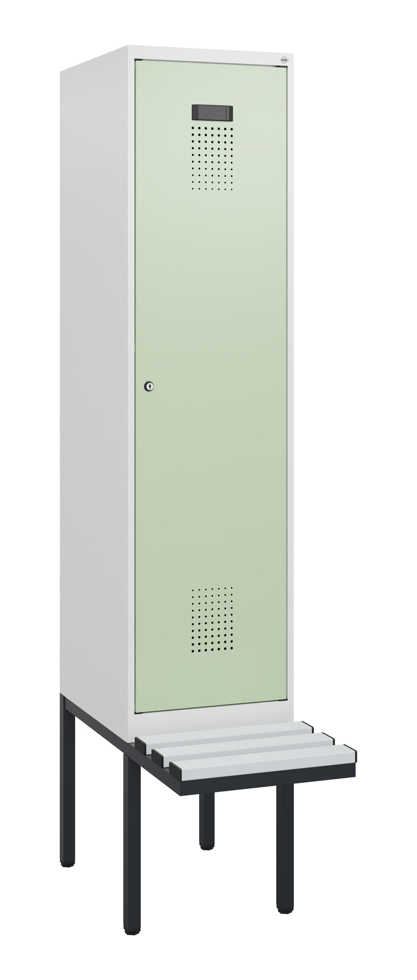 C+P Spind Evolo PLUS, Bank, 1 Abteil, 1950x400x815