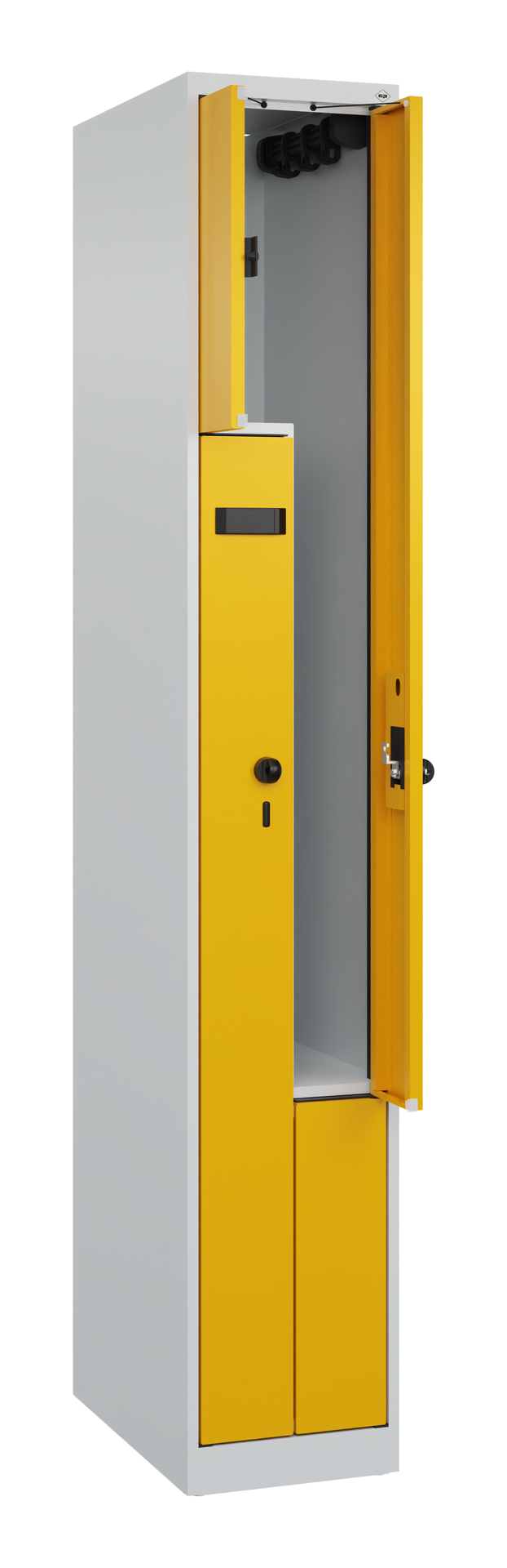 C+P Z-Spind Evolo PLUS, 2 Fächer, 1850x300x500mm