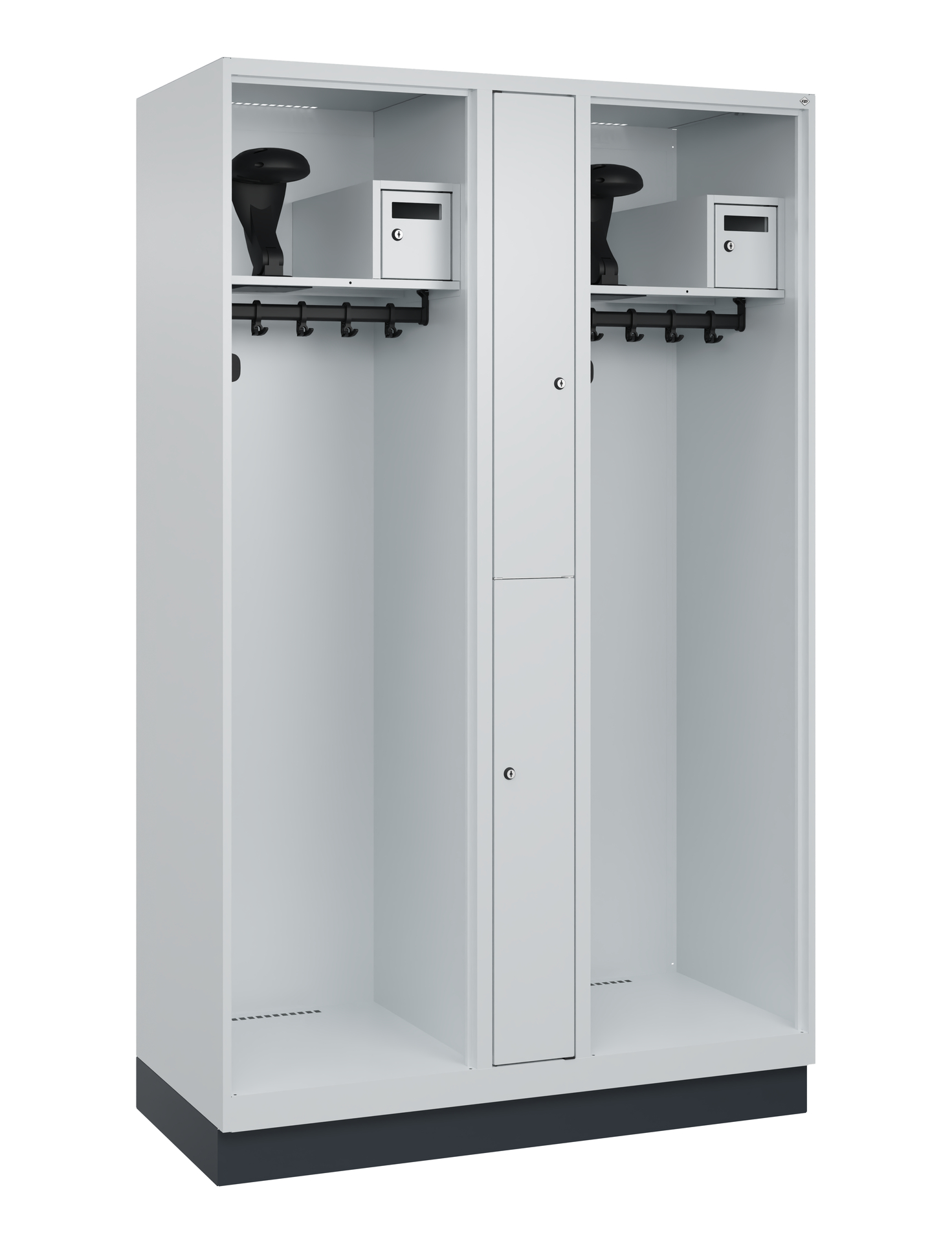 C+P Feuerwehrspind Maxi, 2 Fächer, 1850x1200x500mm
