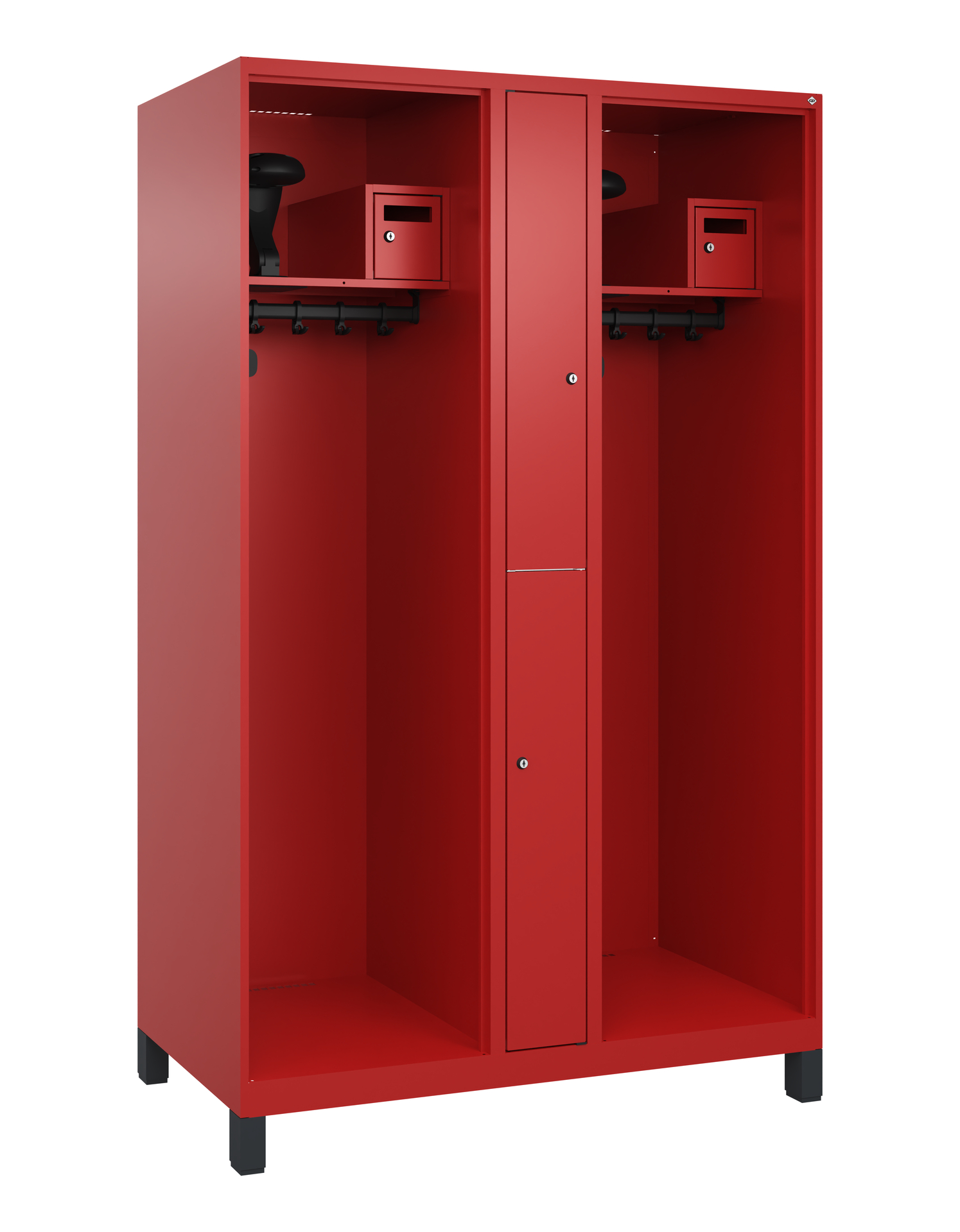 C+P Feuerwehrspind Maxi, 2 Fächer, 1850x1200x600mm