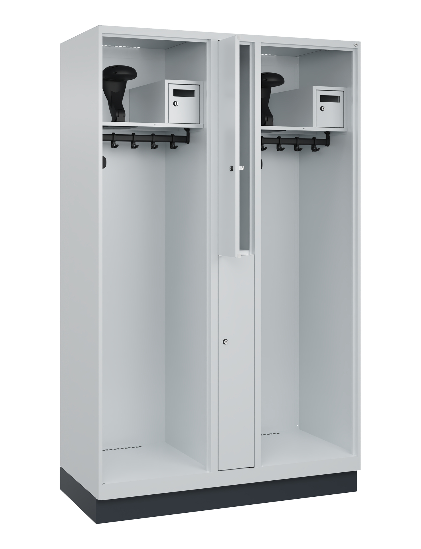 C+P Feuerwehrspind Maxi, 2 Fächer, 1850x1200x500mm