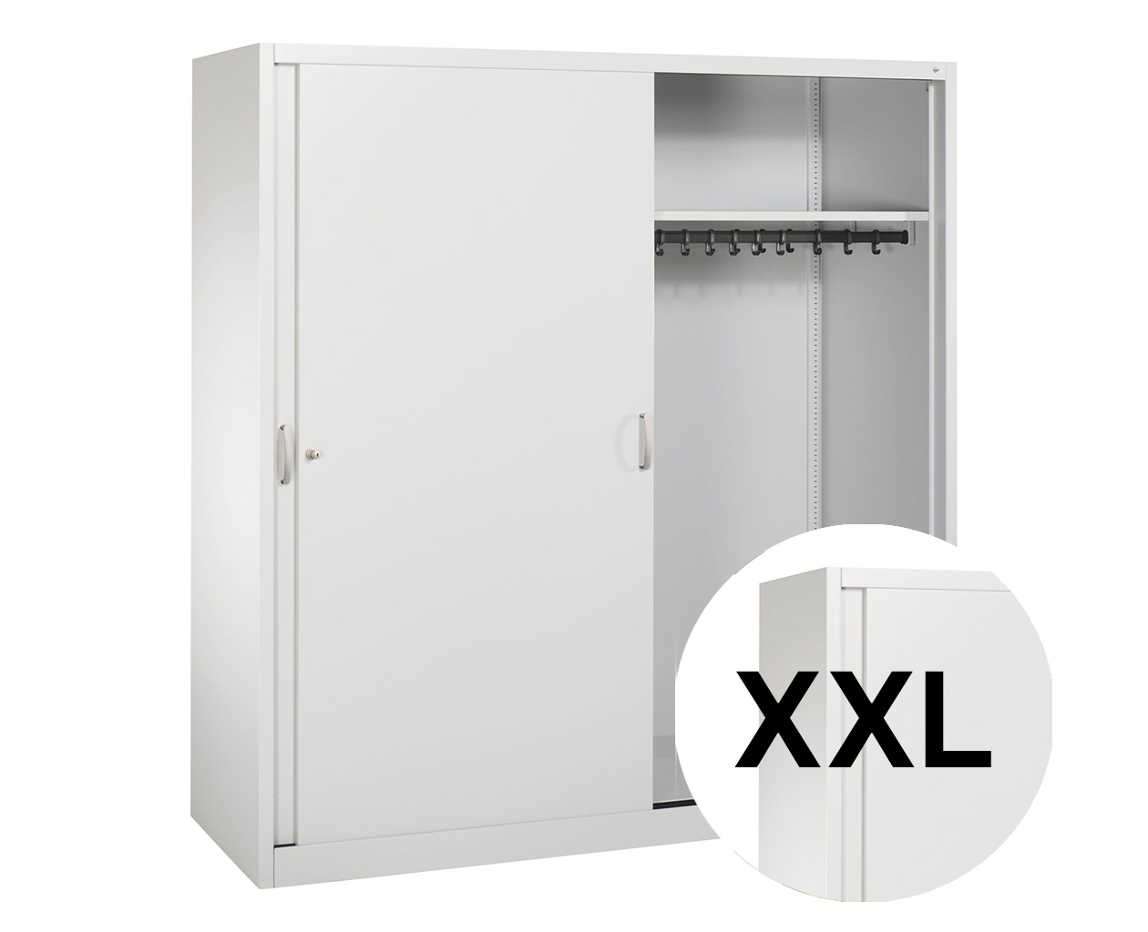 C+P Sports equipment cabinet, series Acurado, 1950x1900x600mm