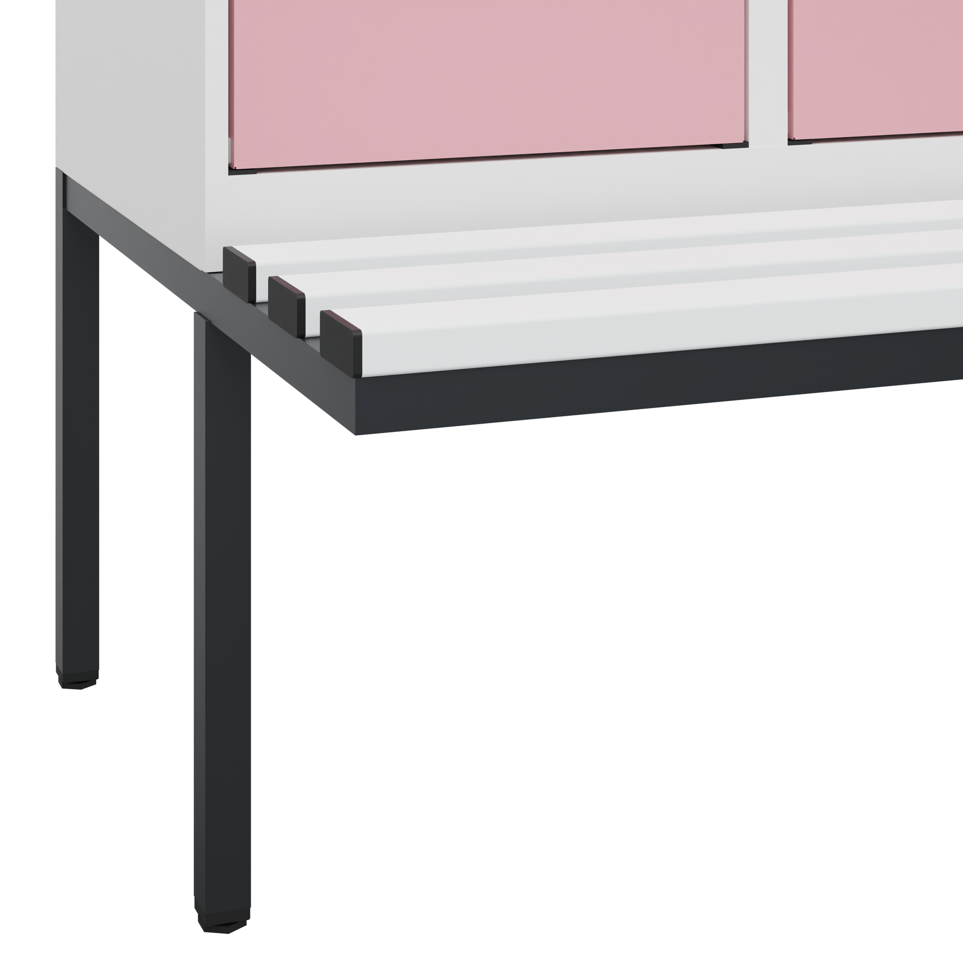 C+P Spind Evolo PLUS, Bank, 2 Abteile, 2120x800x81