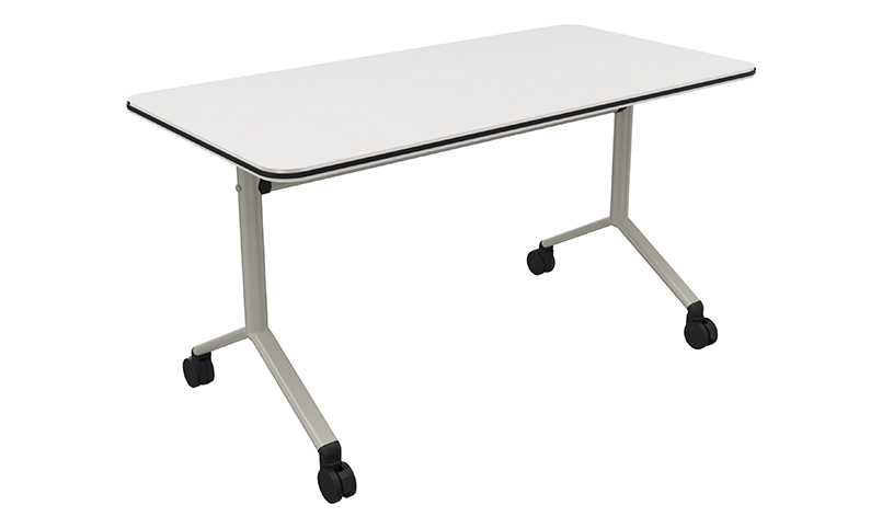 C+P Mobile folding table, series Asisto