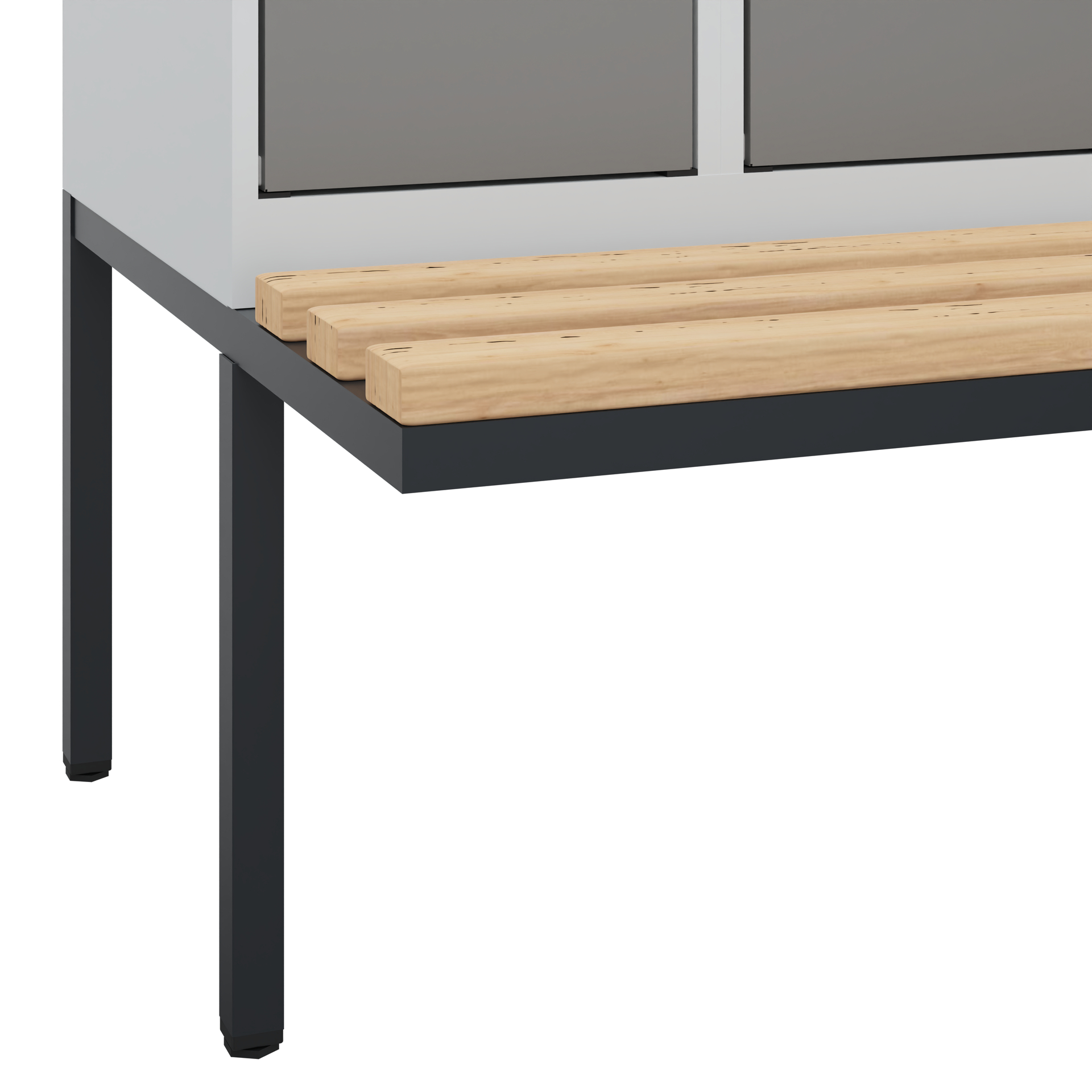C+P Spind Evolo PLUS, Bank, 3 Abteile, 1950x900x81