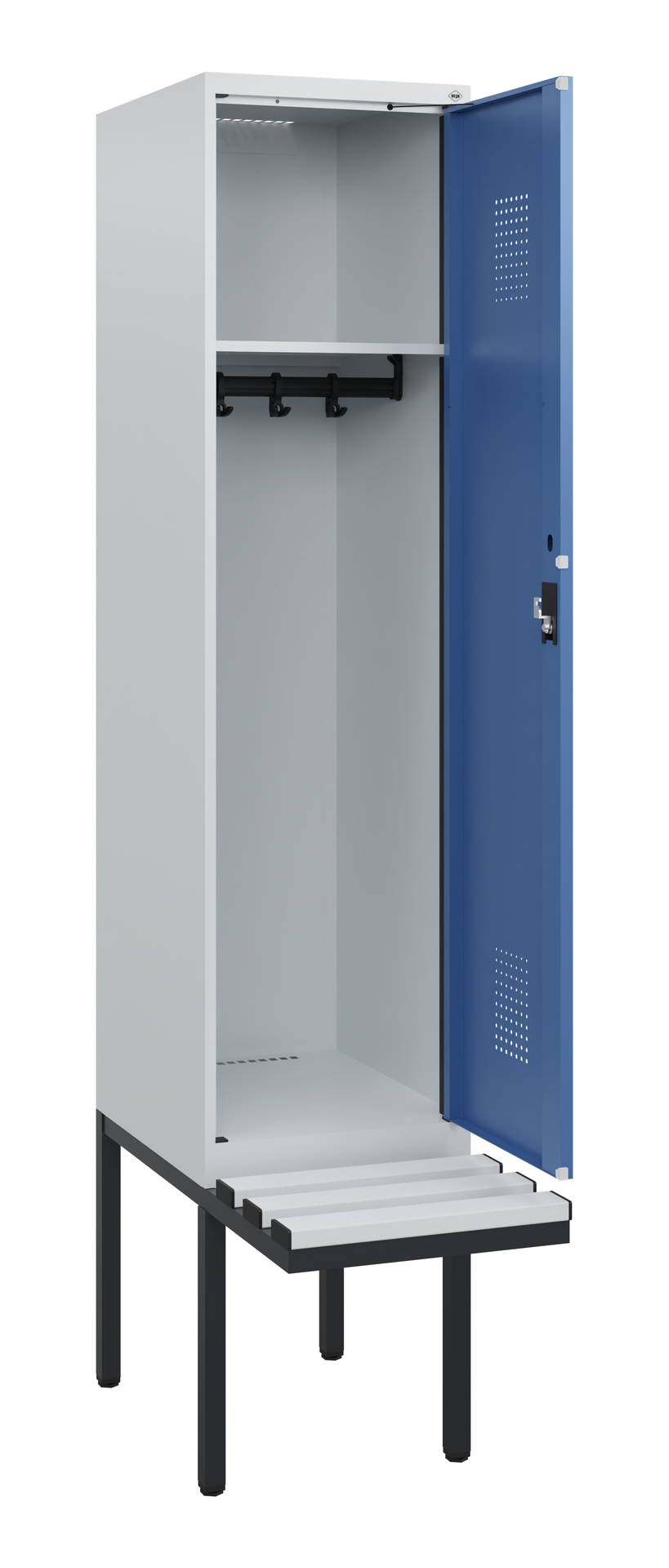 C+P Spind Evolo PLUS, Bank, 1 Abteil, 1950x400x815