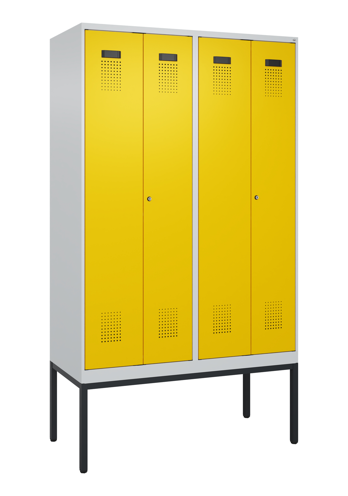 C+P PSA Doppel-Spind Evolo PLUS, Gestell, 4 Abteil