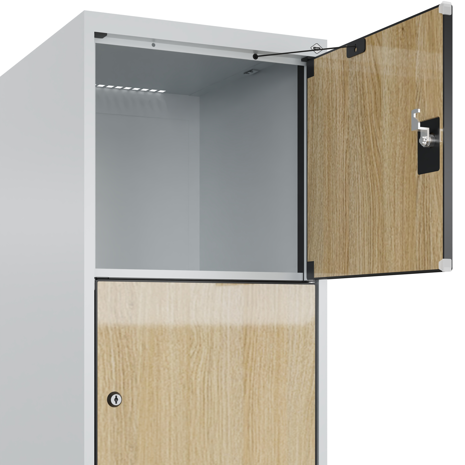 C+P Schlie�fachschrank Evolo PLUS, 5 F�cher, 1850x400x500mm