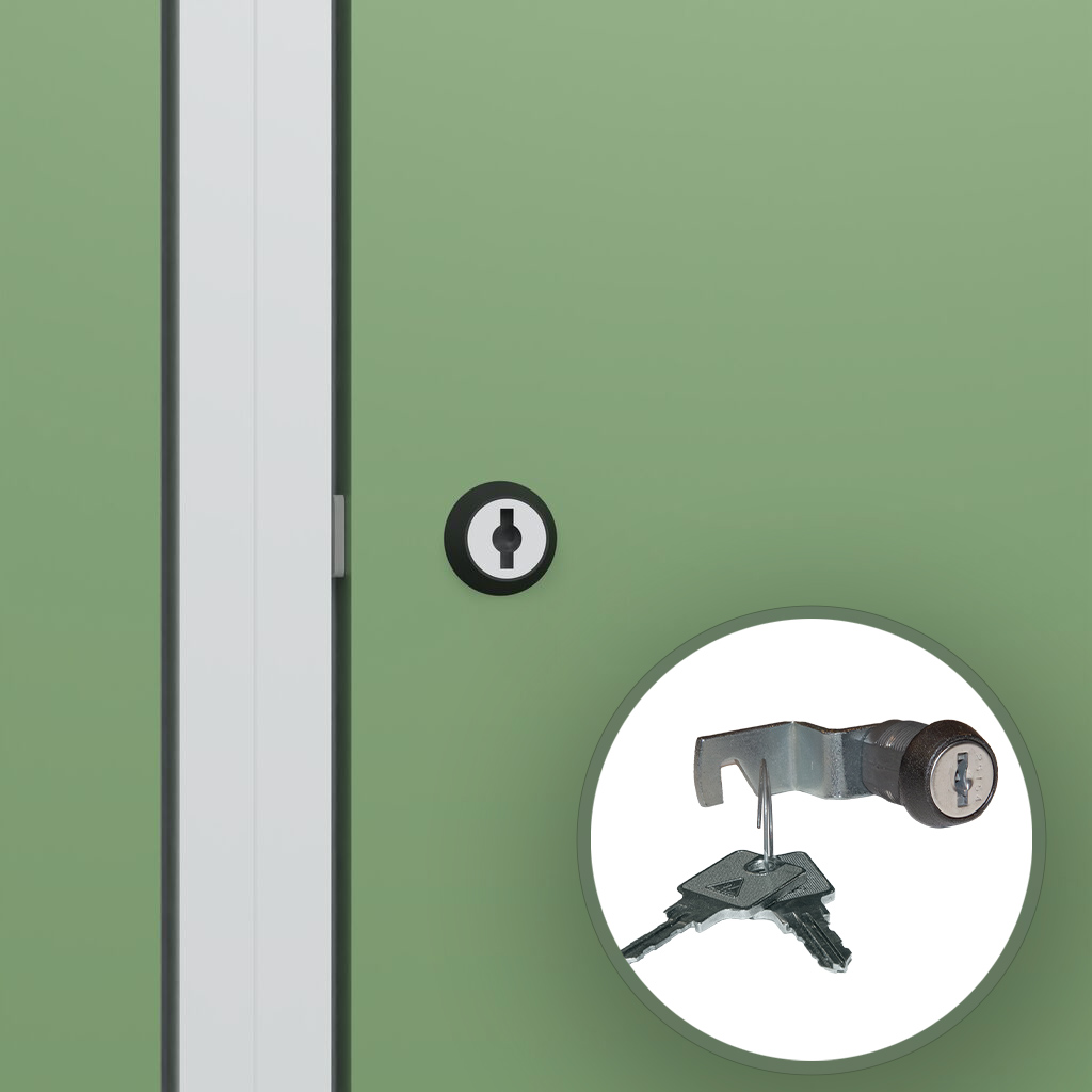 C+P Cylinder locks with main locking function, series Classic PLUS, Evolo PLUS
