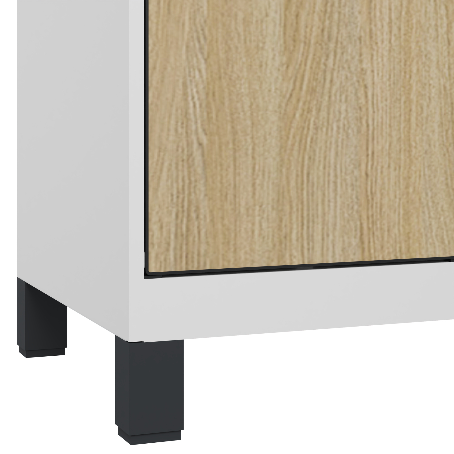 C+P Schlie�fachschrank Evolo PLUS, F��e, 6 F�cher, 1950x400x500mm
