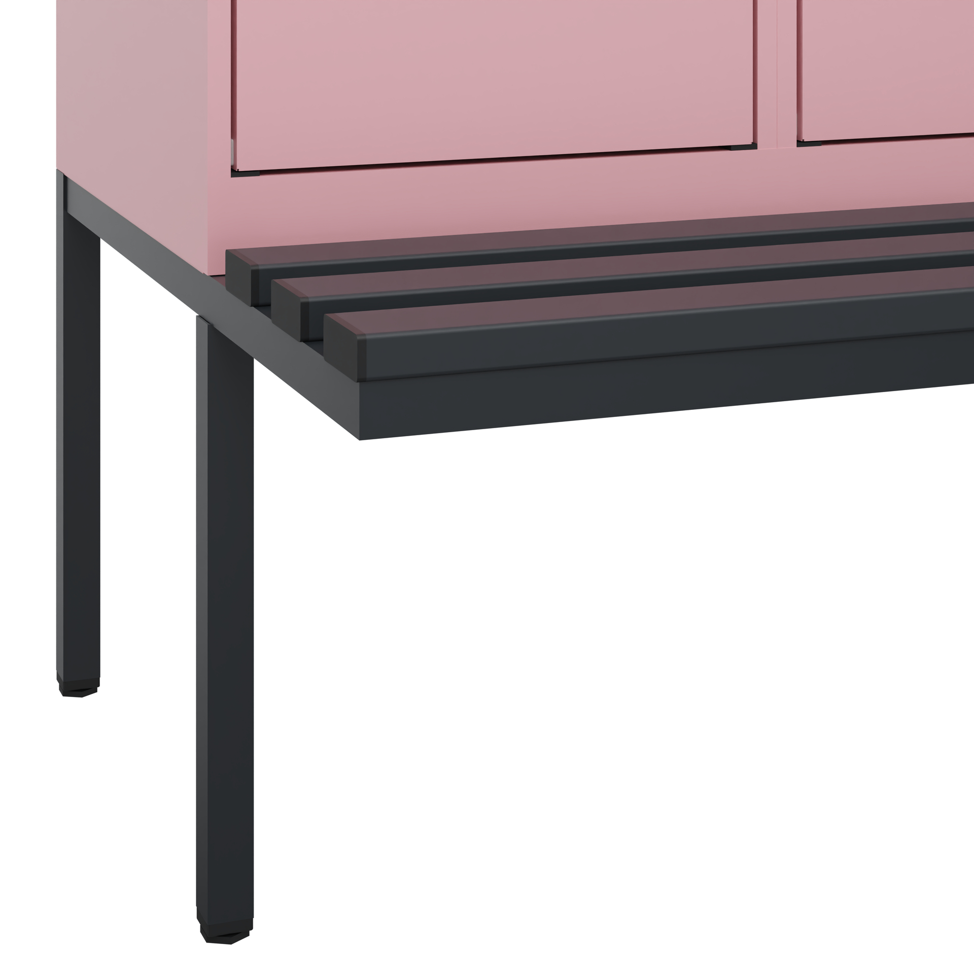 C+P Spind Evolo PLUS, Bank, 3 Abteile, 1950x1200x8