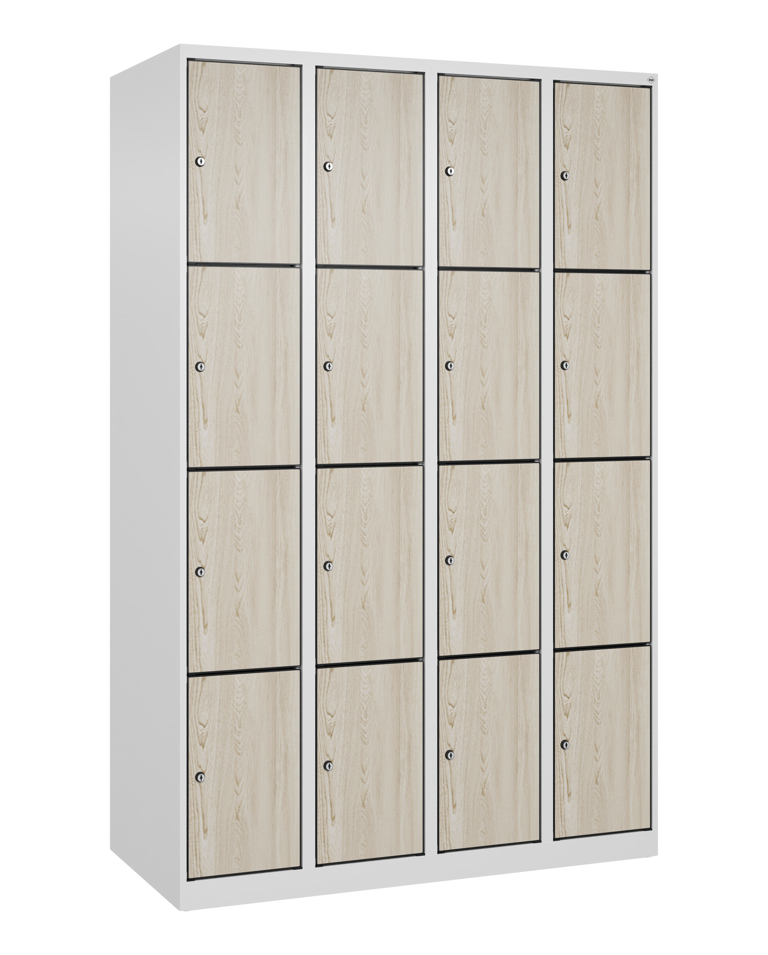 C+P Schlie�fachschrank Evolo PLUS, 16 F�cher, 1850x1200x500mm