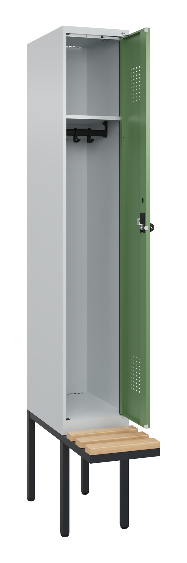 C+P Spind Evolo PLUS, Bank, 1 Abteile, 2120x300x81