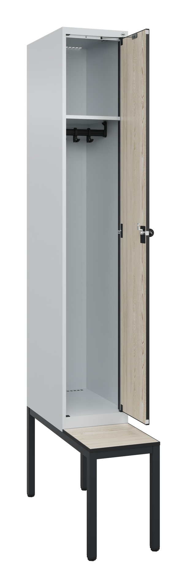 C+P Spind Evolo PLUS, Bank, 1 Abteil, 2120x300x815mm