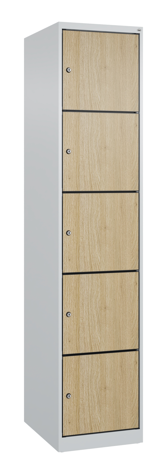 C+P Schlie�fachschrank Evolo PLUS, 5 F�cher, 1850x400x500mm