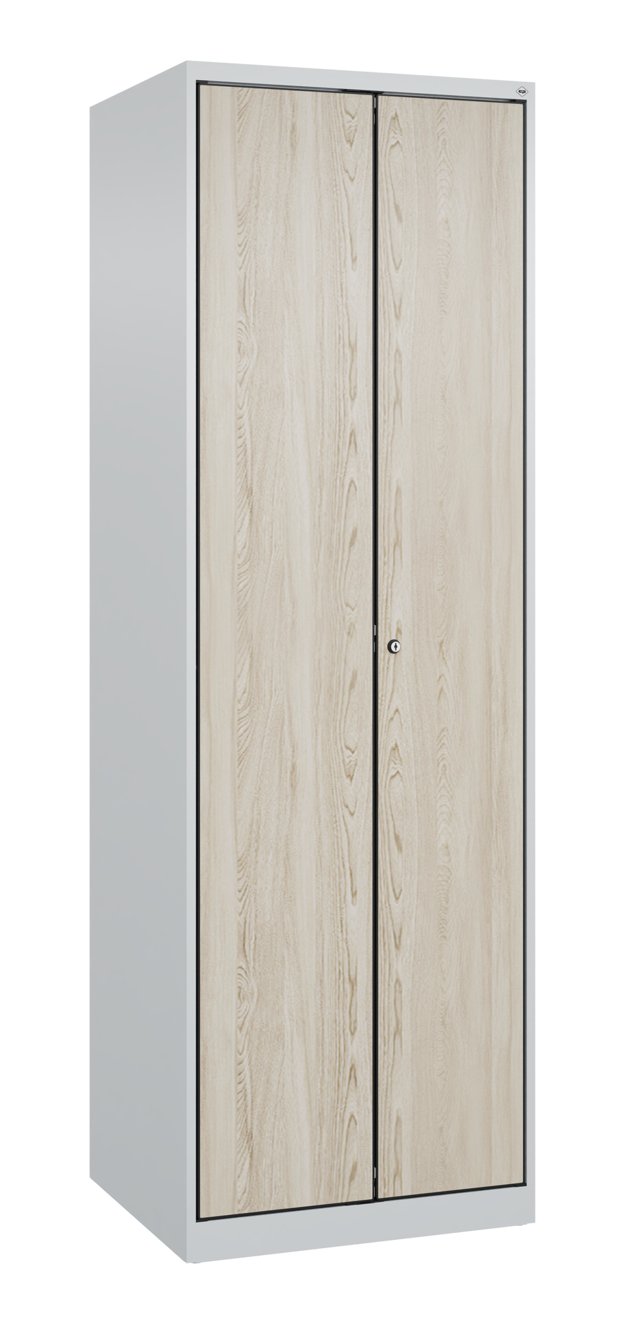 C+P Schwarz-Wei�-Spind Evolo PLUS, 2 Abteile, 1850x600x500mm