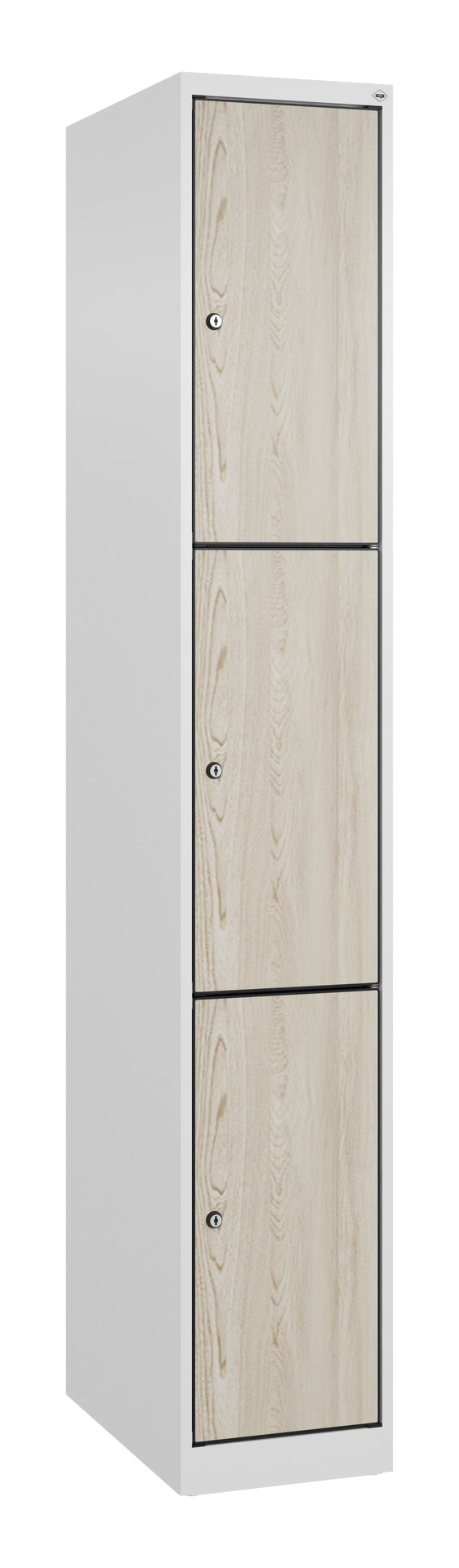 C+P Schlie�fachschrank Evolo PLUS, 3 F�cher, 1850x300x500mm