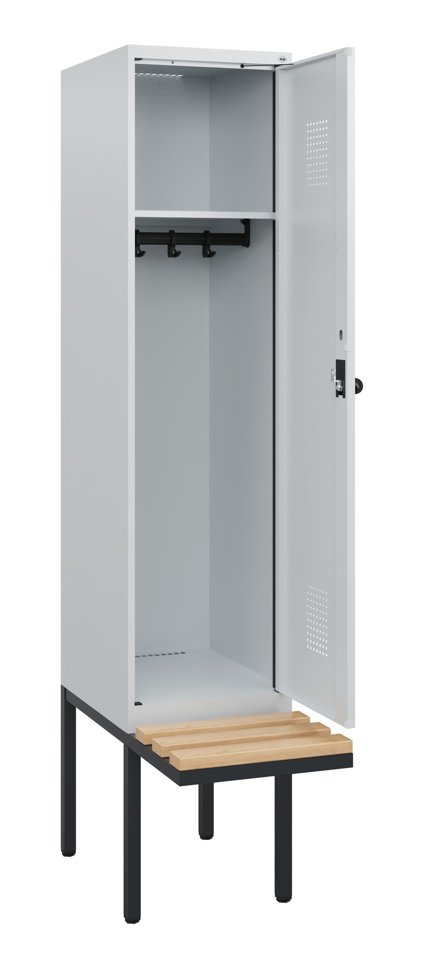 C+P Spind Evolo PLUS, Bank, 1 Abteil, 1950x400x815