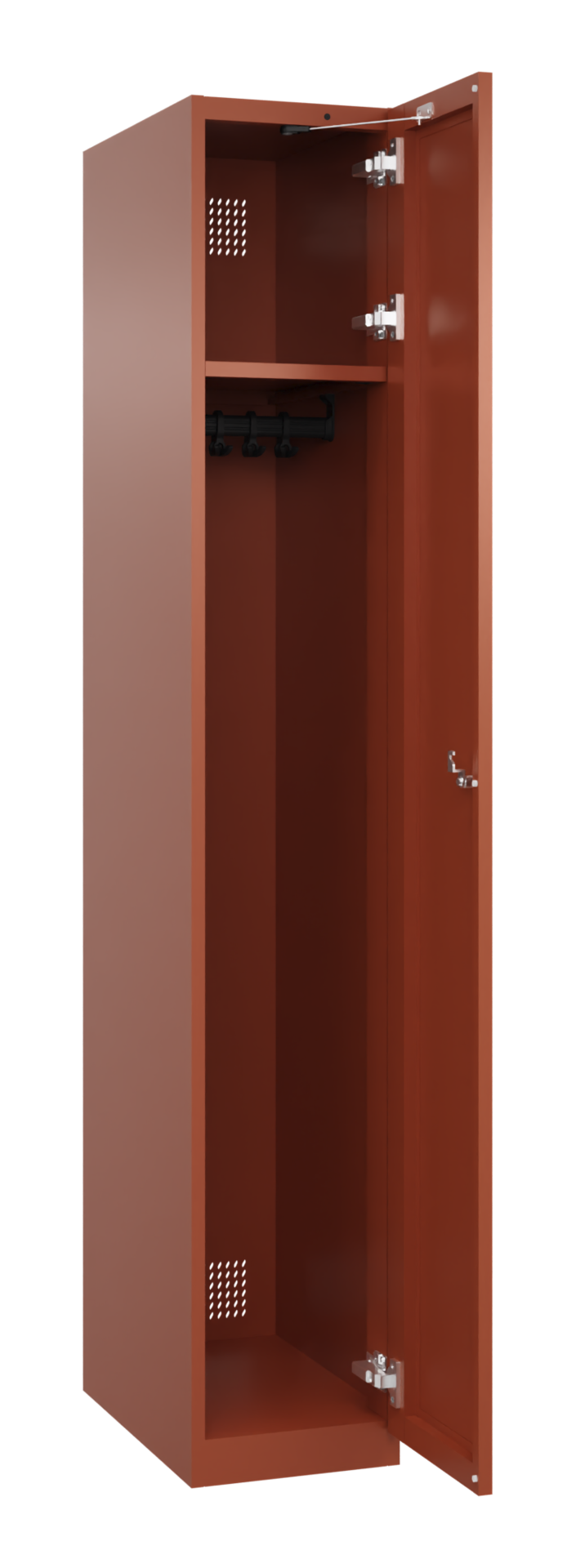 C+P Spind, Cambio, 1 Abteil, Bodengleiter, 1850x300x525mm, 9016/VK427