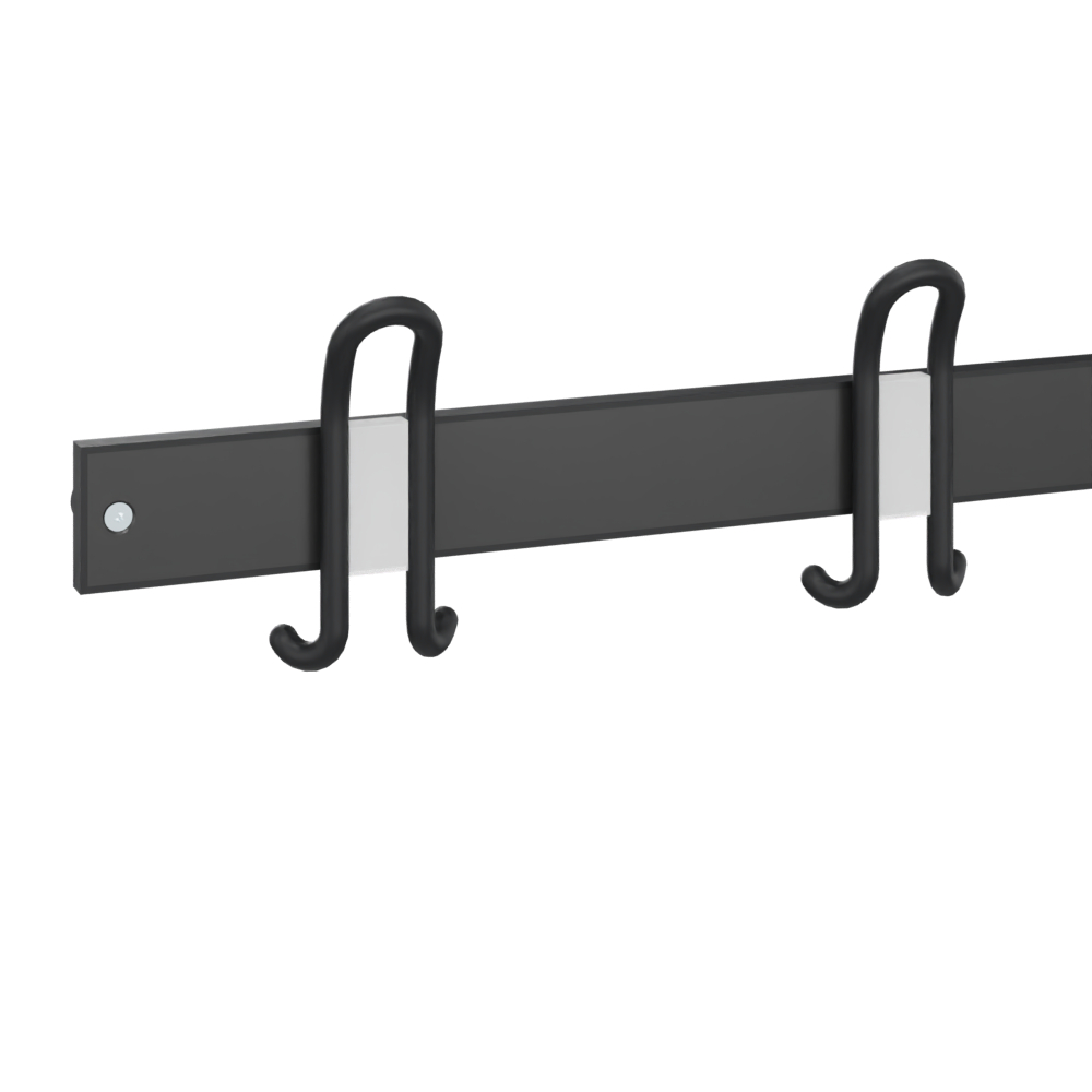 C+P Wandgarderobe Solid HPL, 160x1000x46mm