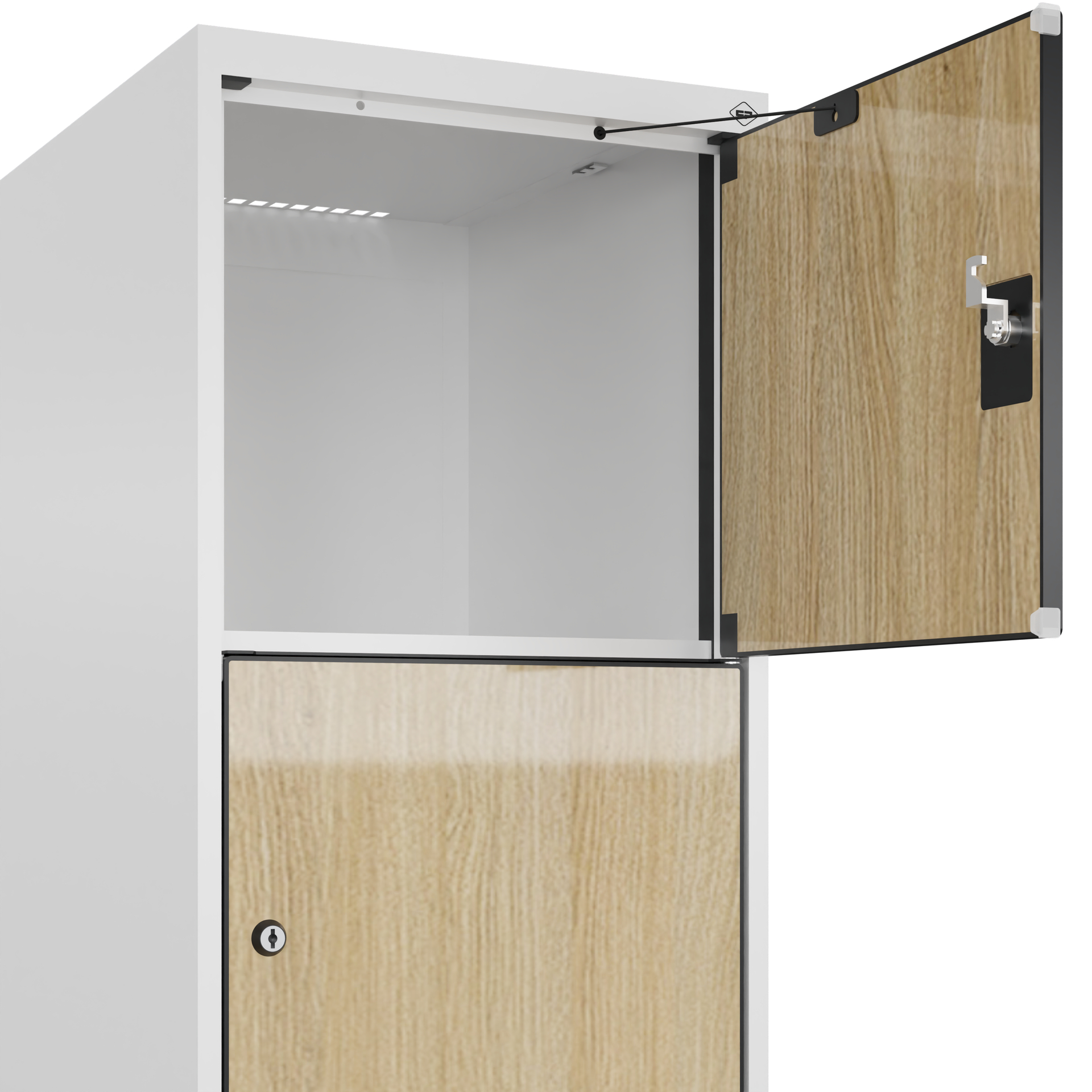 C+P Schlie�fachschrank Evolo PLUS, 5 F�cher, 1850x400x500mm