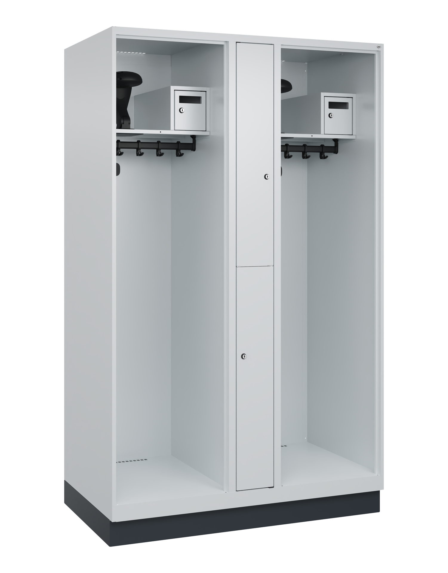 C+P Feuerwehrspind Maxi, 2 Fächer, 1850x1200x600mm