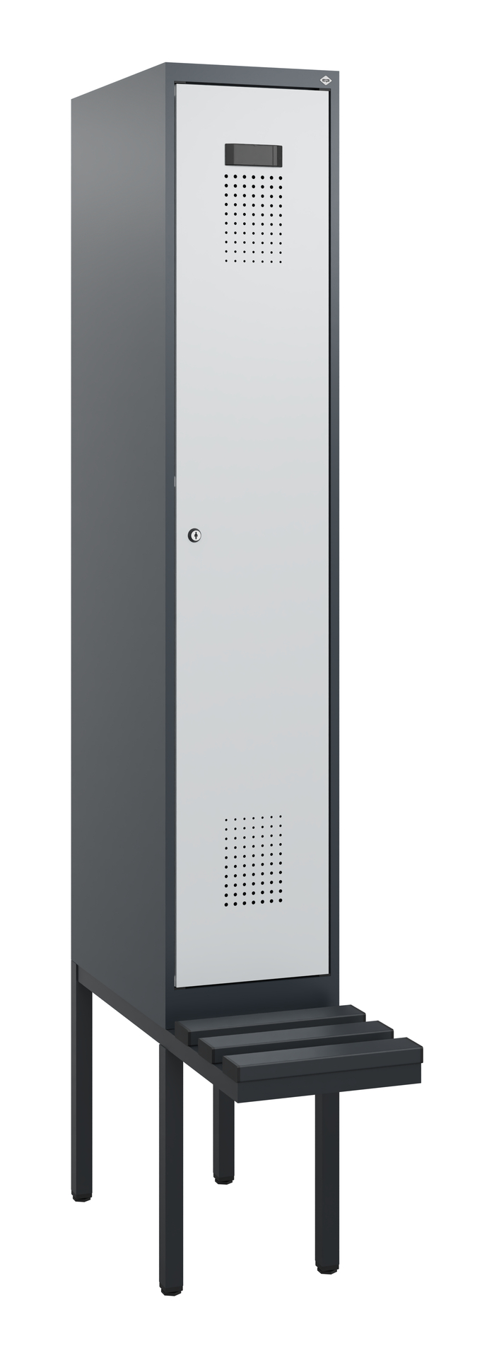 C+P Spind Evolo PLUS, Bank, 1 Abteil, 1950x300x815