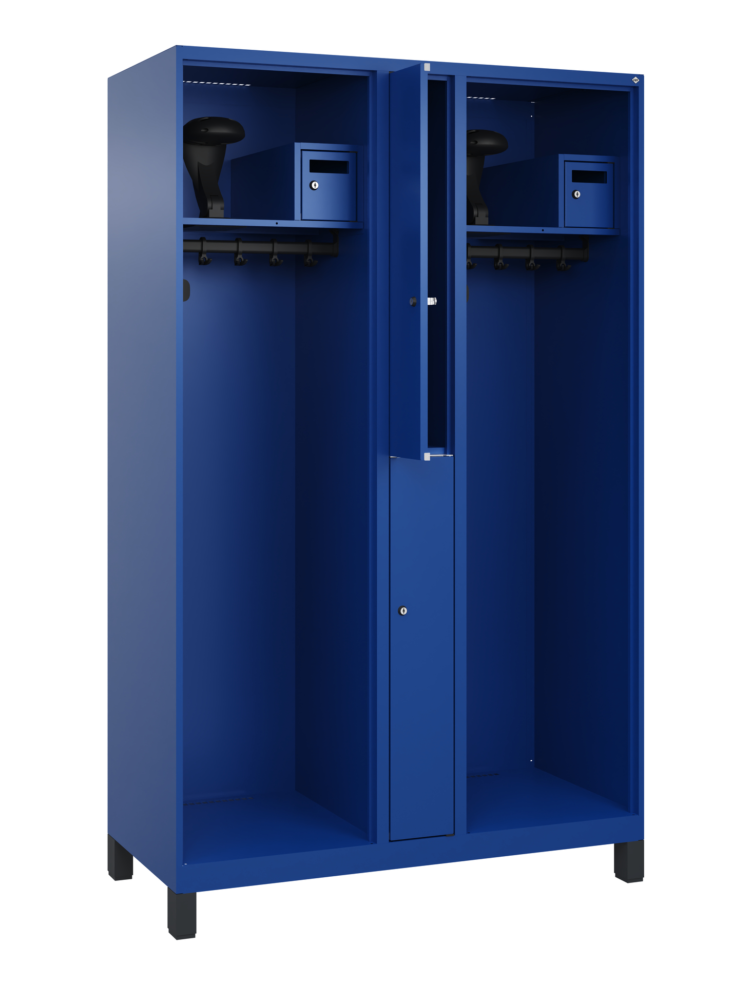 C+P Feuerwehrspind Maxi, 2 Fächer, 1850x1200x500mm