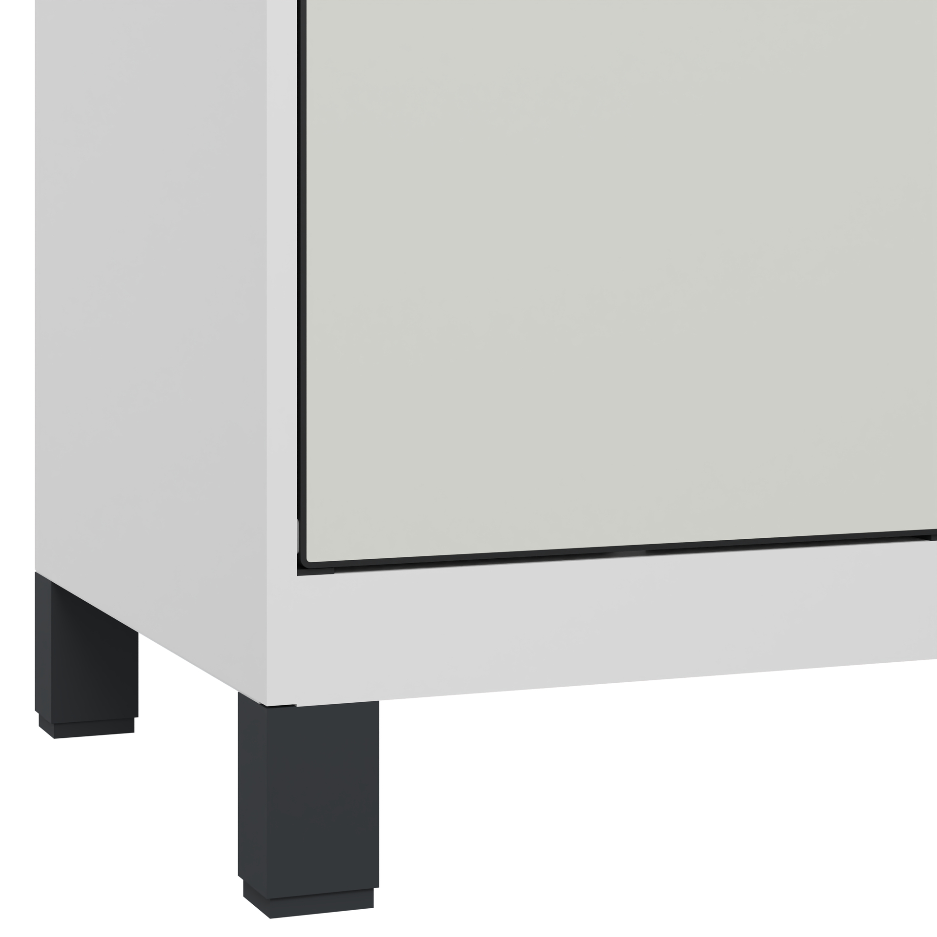 C+P Schlie�fachschrank Evolo PLUS, F��e, 5 F�cher, 1950x400x500mm