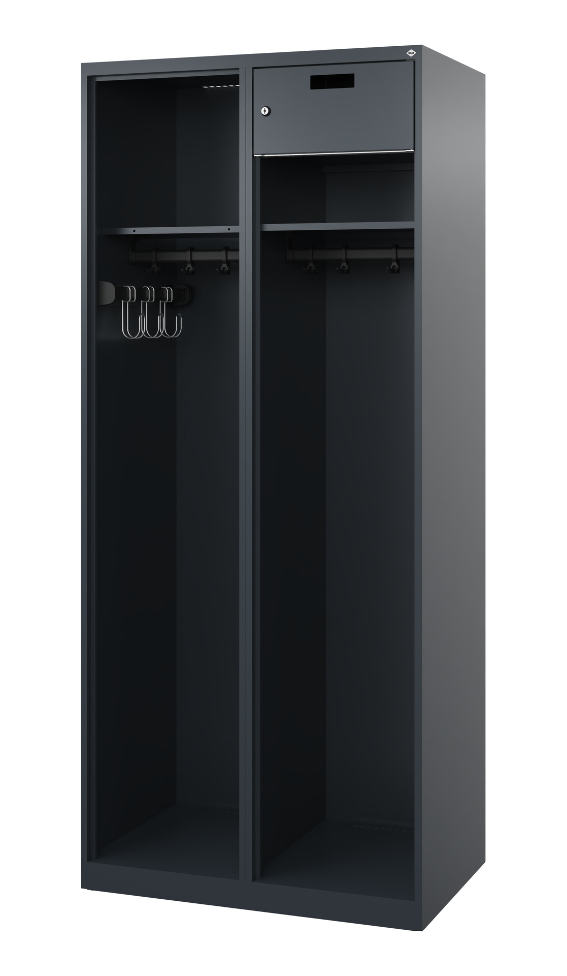 C+P Feuerwehrspind Kombi Open, 1 Abteil, 1850x800x