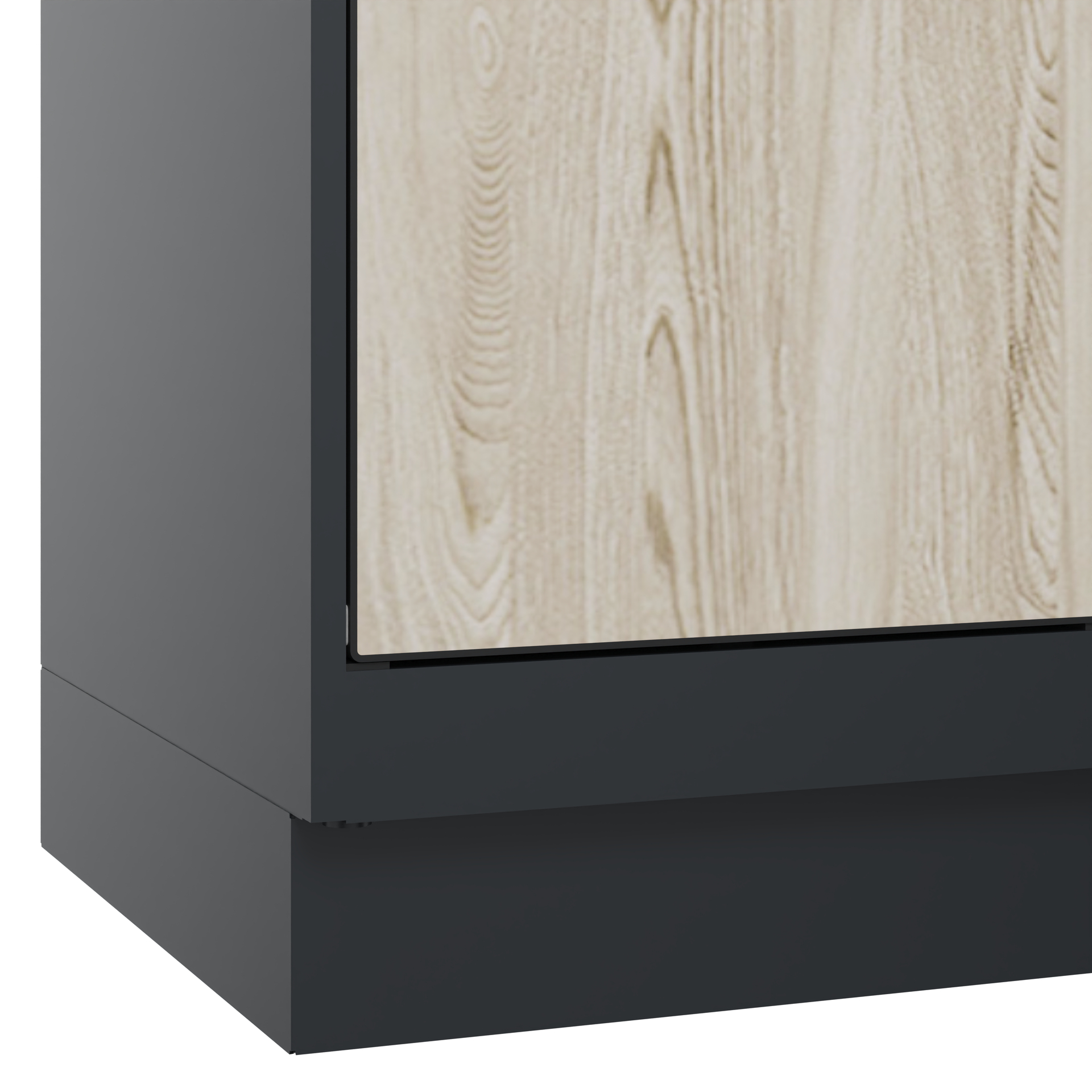 C+P Schlie�fachschrank Evolo PLUS, Sockel, 18 F�cher, 1950x1200x500mm