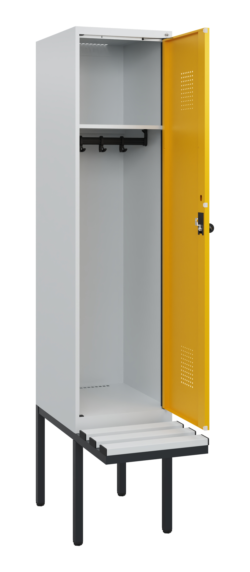 C+P Spind Evolo PLUS, Bank, 1 Abteil, 1950x400x815