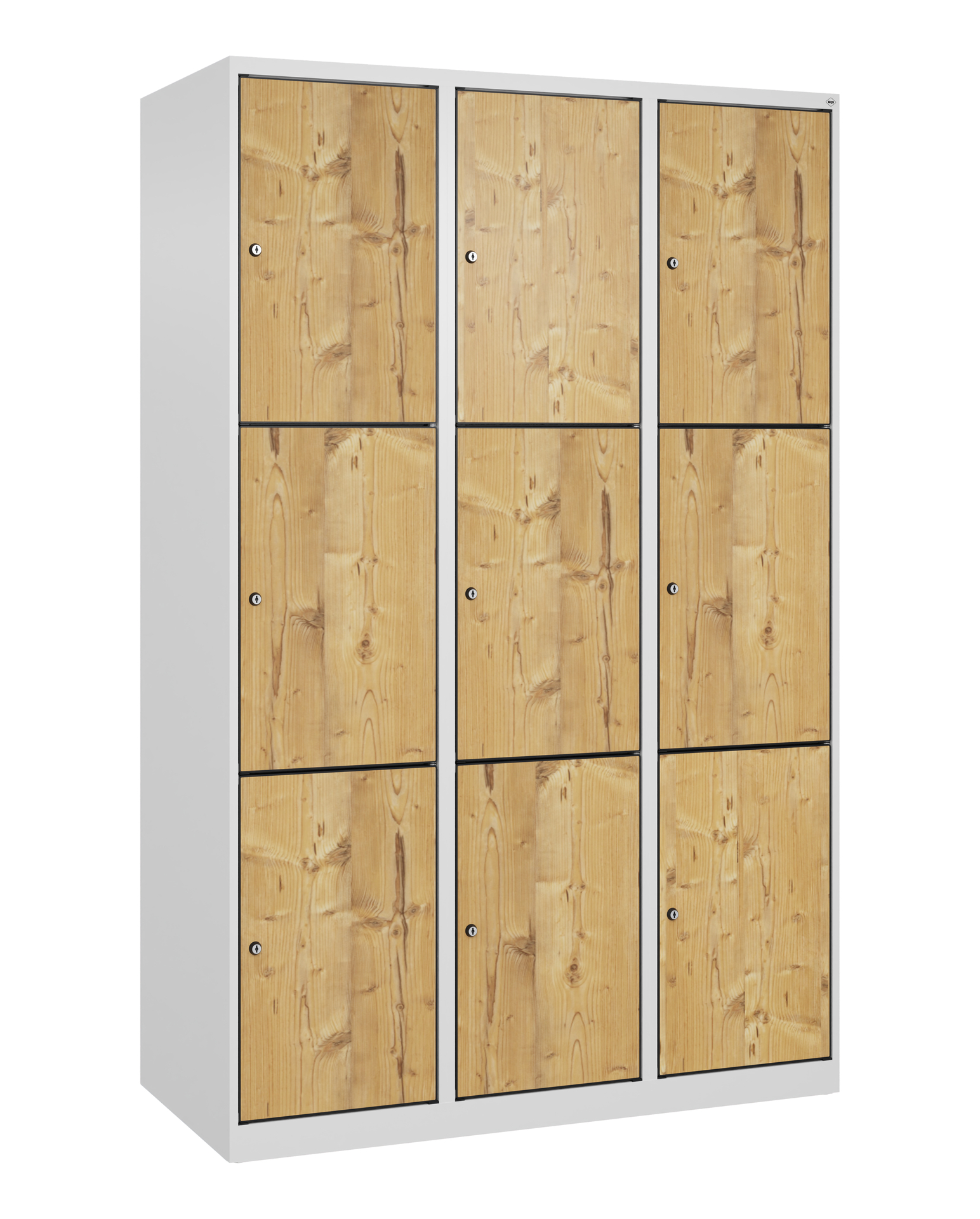 C+P Schlie�fachschrank Evolo PLUS, 9 F�cher, 1850x1200x500mm