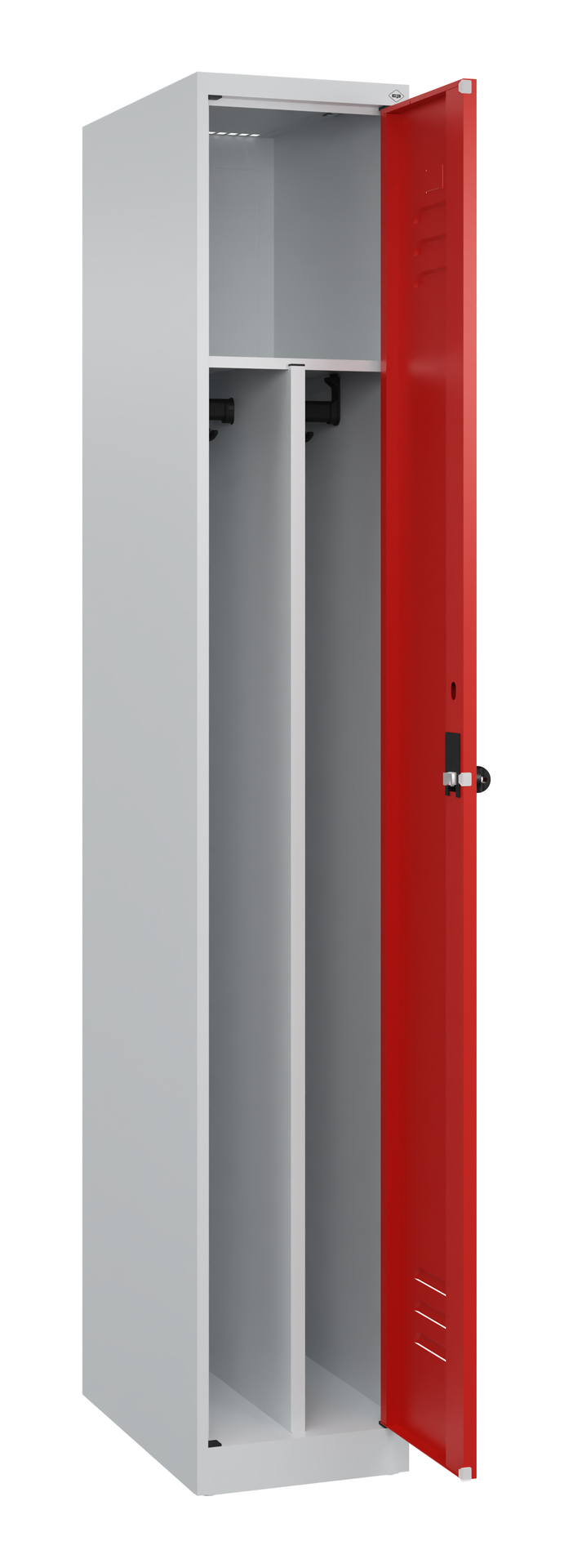 C+P Locker with partition, series Classic PLUS