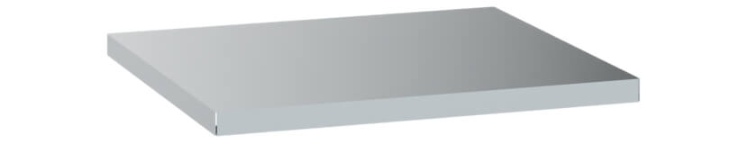 C+P shelf Acurado, 26x495x457mm