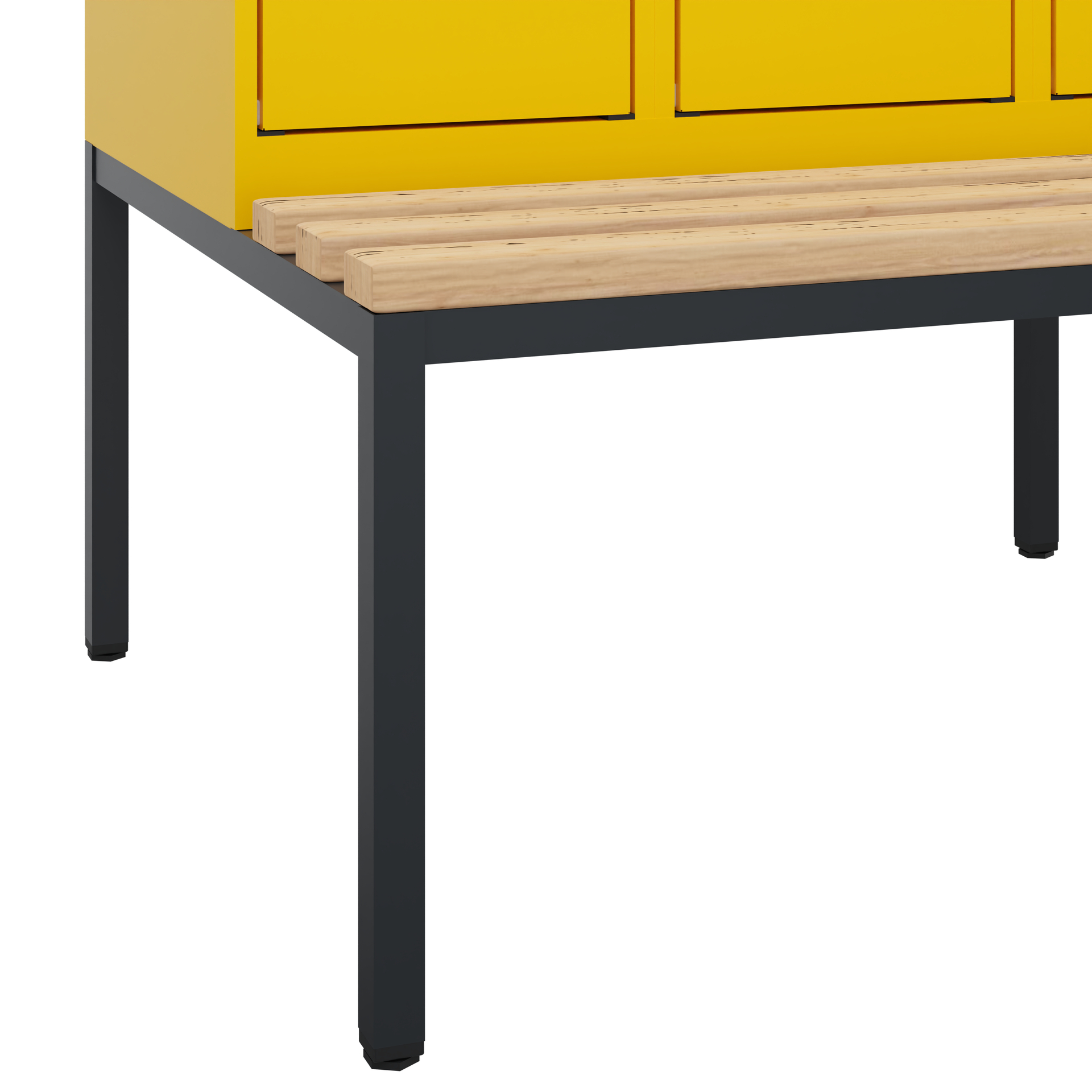 C+P Doppelstock-Spind Evolo PLUS, Bank, 2 Fächer, 