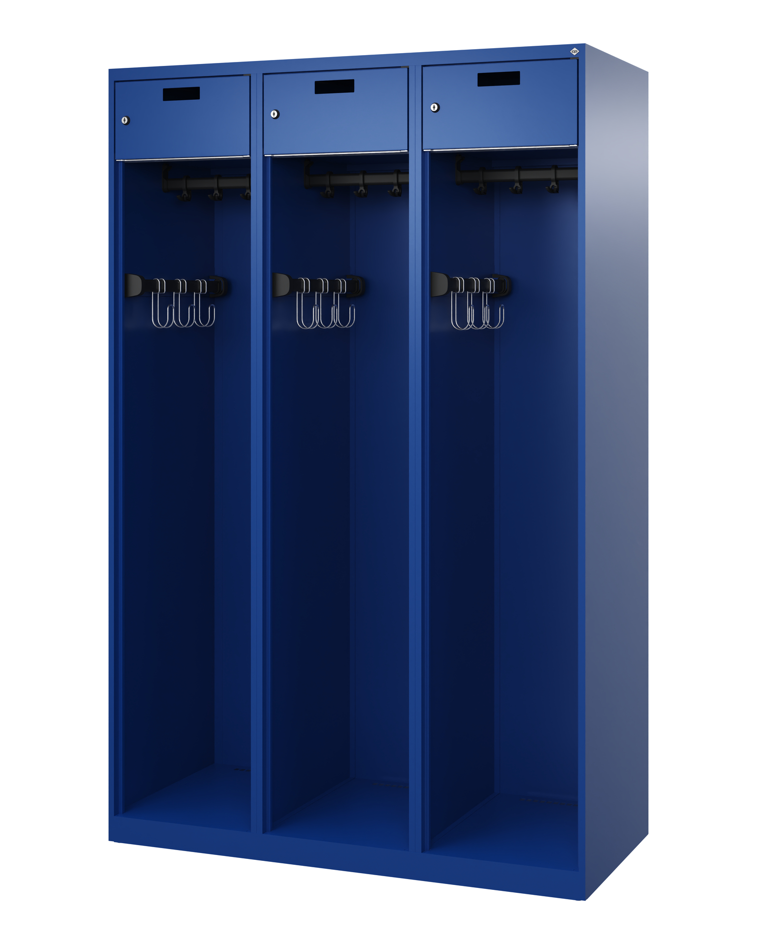 C+P Feuerwehrspind Praktus, 3 Abteile, 1850x1200x5